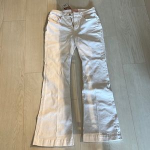 Revice Denim Venus Flares in White size 32
